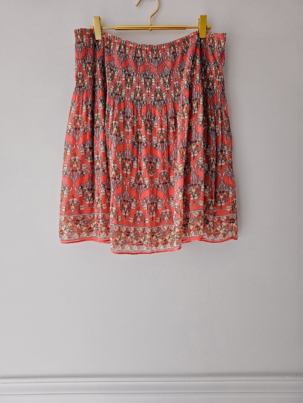 Boho Smocked Skirt